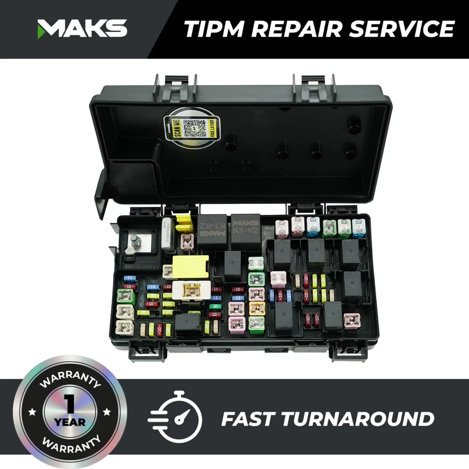 2010 Jeep Wrangler Totally Integrated Power Module TIPM REPAIR SERVICE 04692298 - Image 2 of 4