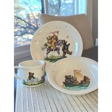 Lenox "Teddies on the Move" 3-Piece Children's Fine China Set