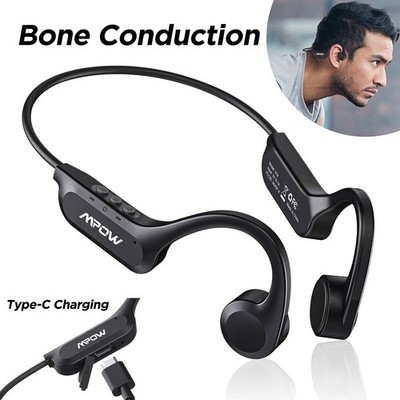 Bluetooth Kopfhörer Kabellos Sport Stereo Knochenleitung Headset Handy Ohrhörer