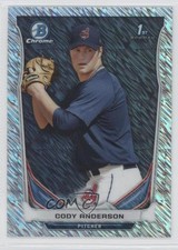 2014 Bowman Chrome Prospects Shimmer Refractor 11/15 Cody Anderson #BCP20 0f8