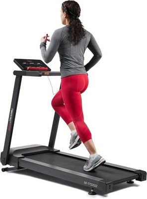 Sunny Health & Fitness Auto Incline Smart faltbares Laufband Walking Pad 12