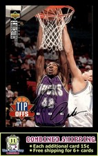 1994-95 Collector's Choice Silver Signature #180 Vin Baker Milwaukee Bucks