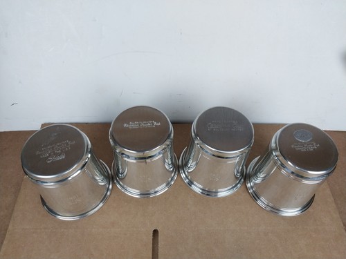 Salisbury Pewter Carolina Julep Cup 3.25" Set of 4 1987 1988 1989 1990 USA VTG - Afbeelding 13 van 20
