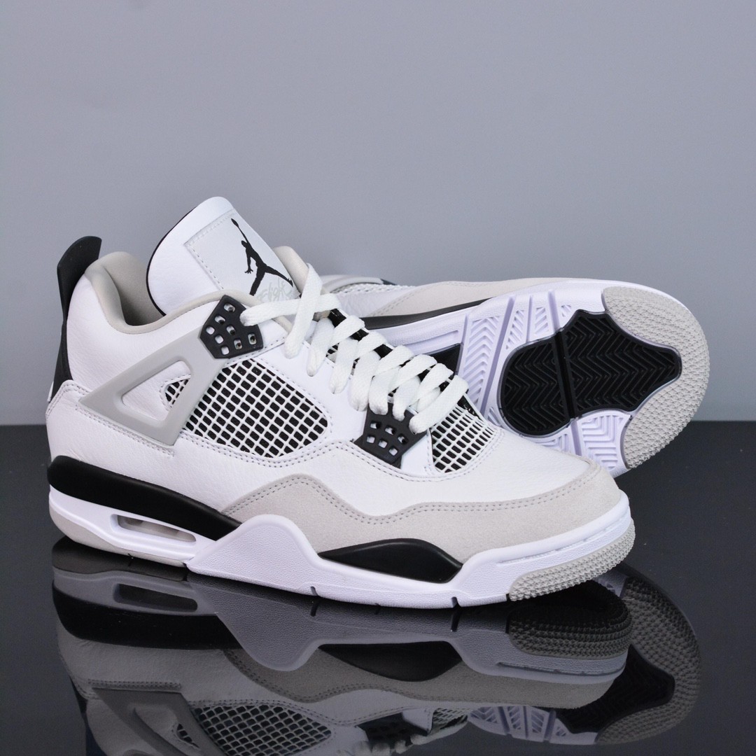 Size 8.5 - Jordan 4 Retro Mid Military Black for sale online | eBay