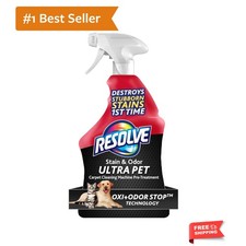 Ultra Pet Carpet Cleaner Spray for Removal of Pet Stains Odors, 32oz Re...