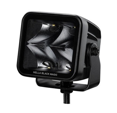 Hella Fog Light 358176821 Black Magic 3.2  LED Cube Kit Spot Beam Universal