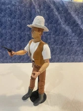 Custom  12” Hoss Cartwright from bonanza using a G.I. Joe body Same Size Marx JW