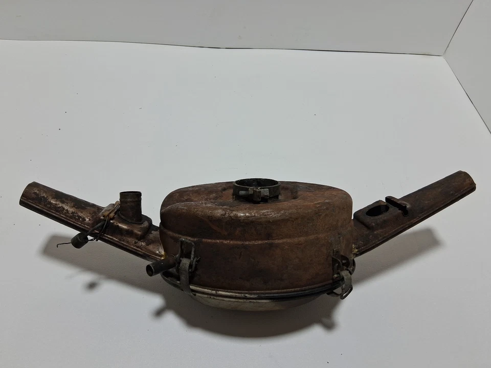 Volkswagen VW Tipo 1 1967 1968 Bug Beetle aceite baño filtro filtro filtro de aire vintage original Foto 3 de 4