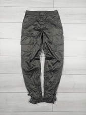 Prada Sport Y2K Nylon Khaki Metallic Cargo Pa...