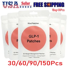 Kind Patches GLP-1 Patches (30 Count) – with L-Glutamine, Berberine, Chromium~