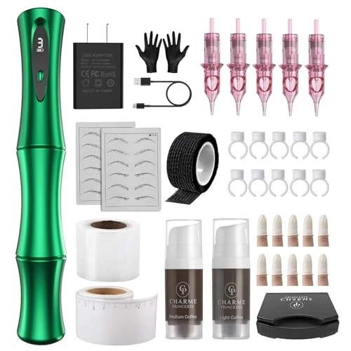 Microblading Machine Kit Wireless Permanent Makeup Pen Set - product listing photo