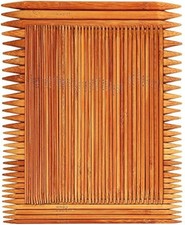 75 Pcs Double Pointed Knitting Needles Set, Carbonized Bamboo Knitting Needles,