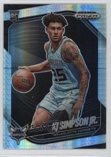 2024-25 Panini Prizm Black Hyper Prizm KJ Simpson Jr #207 1tb7