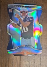 2014 Topps Platinum - Die-Cut Rookies Jimmy Garoppolo #PDC-JG (RC)