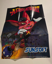 Aero the Acro-Bat (Super Nintendo SNES, 1993) ☆ POSTER ☆