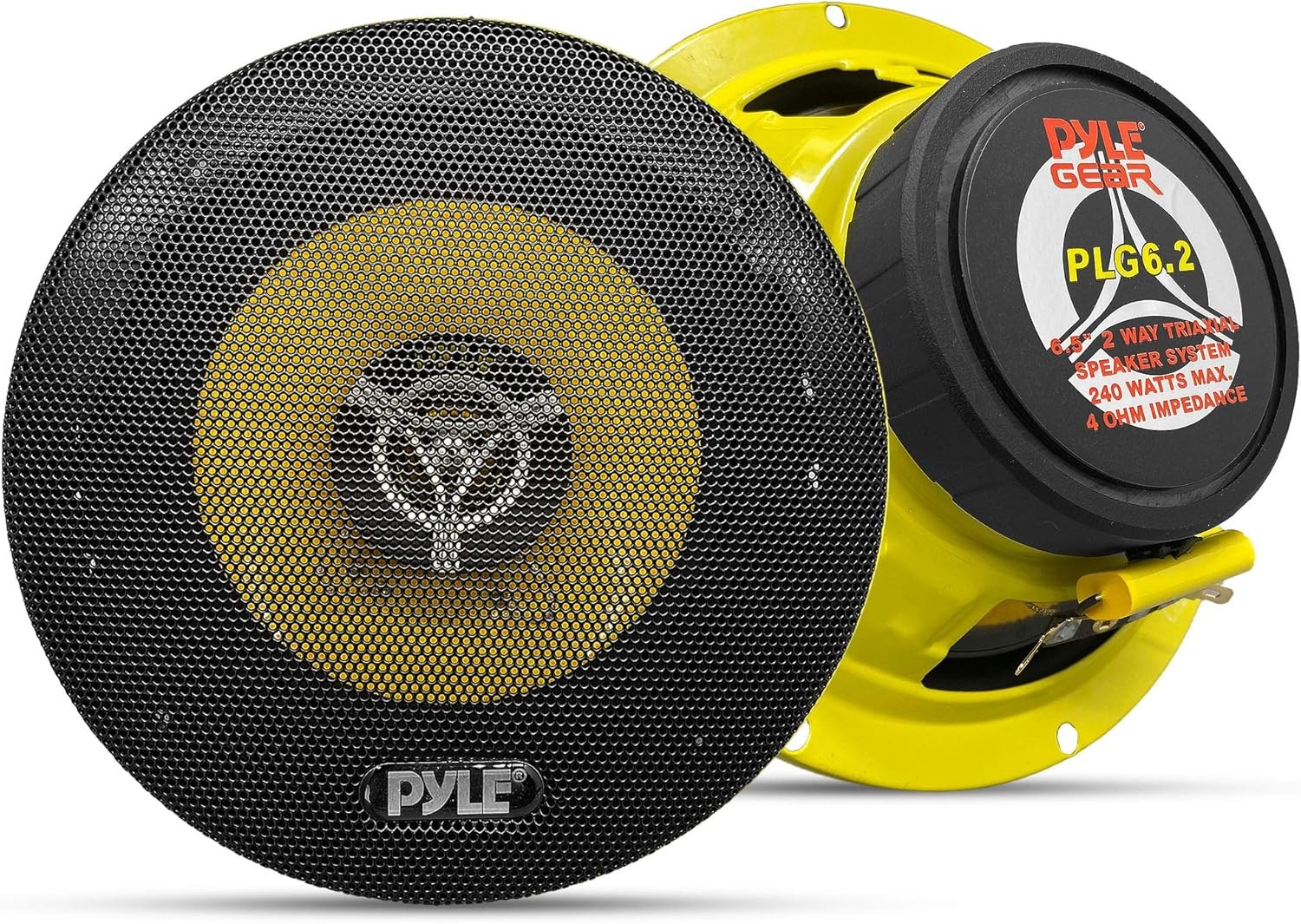 - Pro 6.5 Inch 240 Watt 4 Ohm Mid Yellow