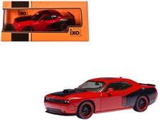 IXO CLC597N22 1/43 2009 Dodge Challenger SRT8 Red with Black Accents