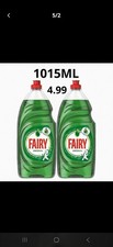 Fairy Original Kitchen Dish Washing up Liquid Clean Detergent pack of 2 X 1015ml 3.21 per litre
