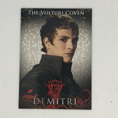 2010 NECA Twilight Saga Movie Eclipse S1 #VO-5 Demitri Volturi Coven Insert Card