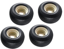 eCustomrim 18x8.50-8 GTX OEM Golf Cart Wheels and Golf Cart Tires Combo...
