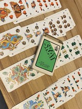 Vintage DDR Altenburger Spielkarten Skat 206 Deutsches Bild 32 Karten Top Coeur