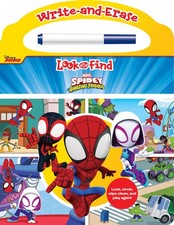 Marvel Spider-man Spidey and his Amazing Friends - Write-and-Erase Look and Find