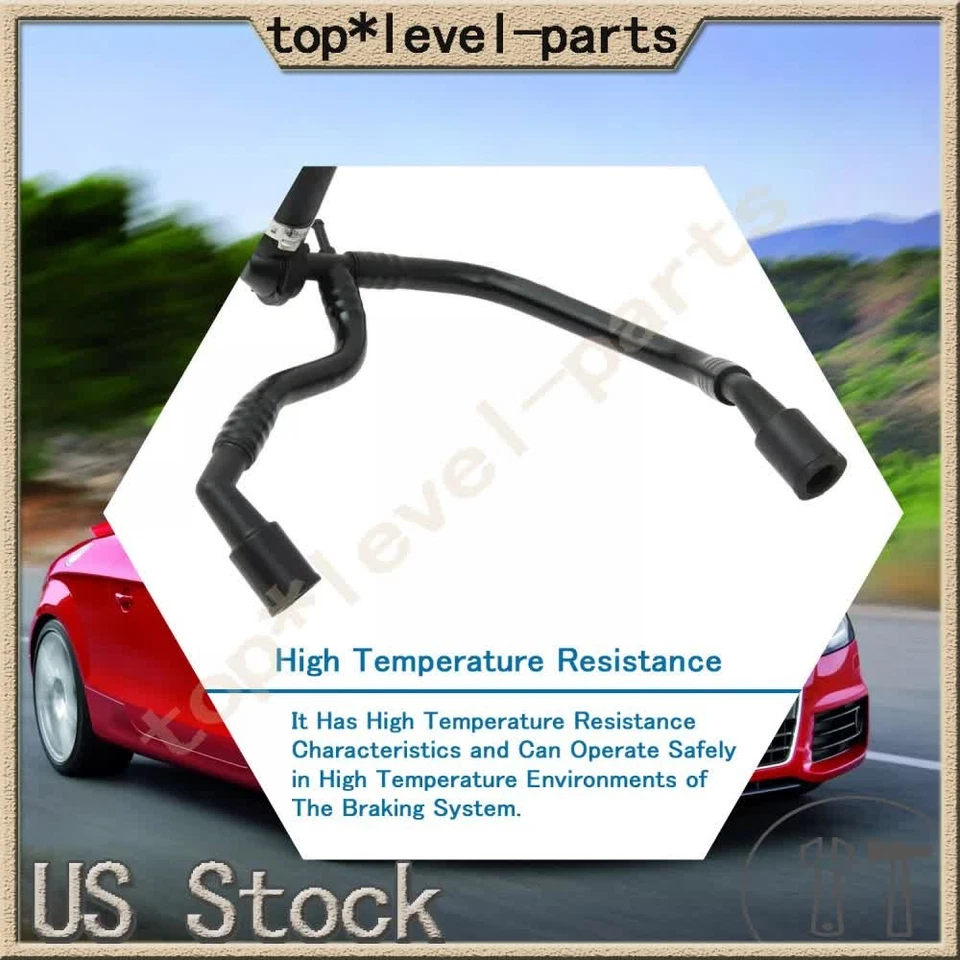 Manguera de vacío de refuerzo de freno para Audi TT 1K0612041CH 2006 2007 2008 Audi A3 2008-09 Foto 3 de 4