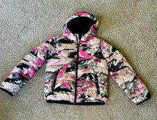 Under Armour Coldgear Girls Bright Print Prime Puffer Jacket - SIZE Youth L