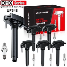 6X NEW Ignition Coil & Iridium Spark Plug For 2011-2020 Dodge Grand Caravan 3.6L