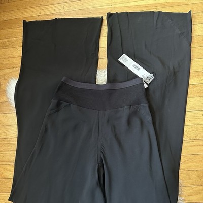 NWT rick owens ss24 lido jumbo bias black wide leg high waist