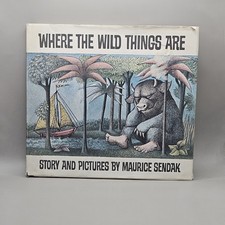 Where The Wild Things Are By Sendak HC DJ Early Printing 3.95 Very Good