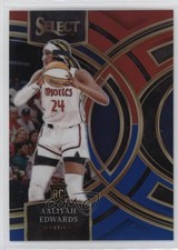 2024 Select WNBA Premier Level Red & Blue Prizm Aaliyah Edwards Rookie RC 0d2n