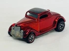 Original Hotwheels Redline Classic 36 Ford Coupe Blood Red NEAR MINT BEAUTY🔥