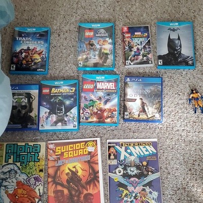 Selling Comic ActionFigures And Video Games