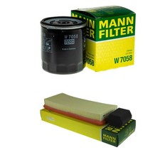 MANN-FILTER Ölfilter Luftfilter für Opel Crossland X 1.2 Grandland Peugeot 2008