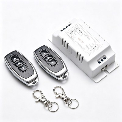 Motor Wireless Remote 12V Switch 2 Channel RF433MHz Universal Remote Control qq