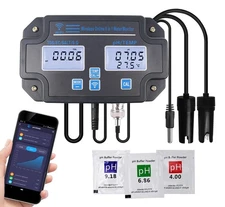 Smart Water Quality Tester 6-in-1 pH/EC/TDS/Salinity/S.G and Temperature Mete...