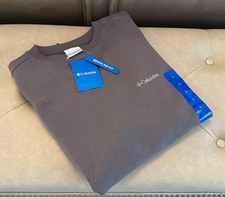 Columbia Men's Walnut Canyon Crewneck Sweatshirt - CITY GREY - Large