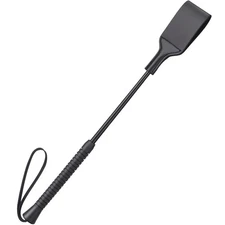 18 Inch Horse Whip, Premium Riding Crop Horse Whip for Equestrian Sports,Black,
