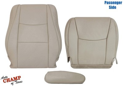 For Lexus GX470 2003 -Passenger Side Complete Replacement Leather Seat Cover Tan