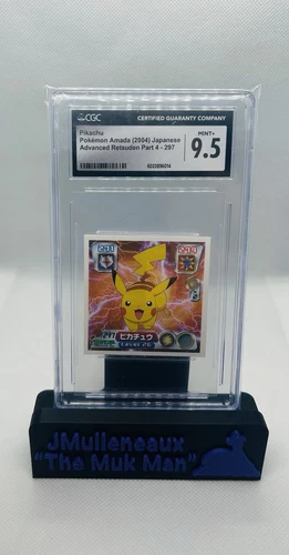 2004 Pokémon Pikachu Amada Advanced Retsuden Part 4 Sticker CGC 9.5