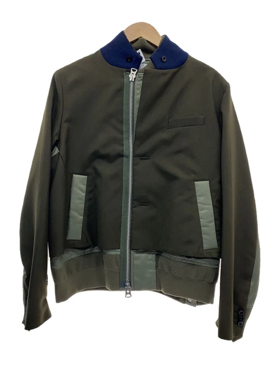 giacca sacai verde 2 usata
