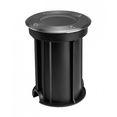Bodeneinbaustrahler Lukka Connect Grau rund außen IP67 max. 4W GU10 überfahrbar