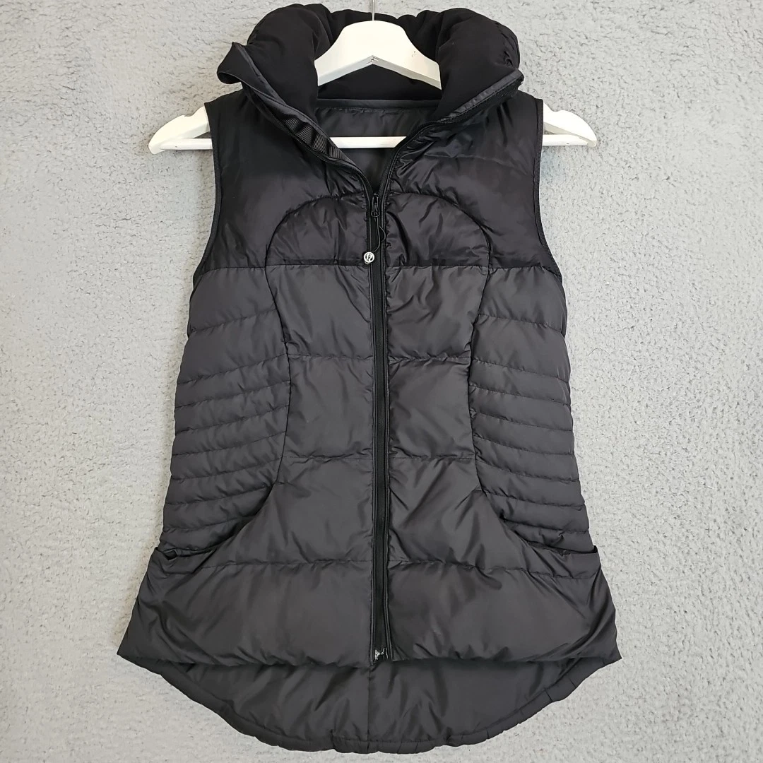lululemon ライトグレー キルティングベスト サイズ6 Lululemon Keep it Cozy Dress - Heathered Core Ultra Light Grey