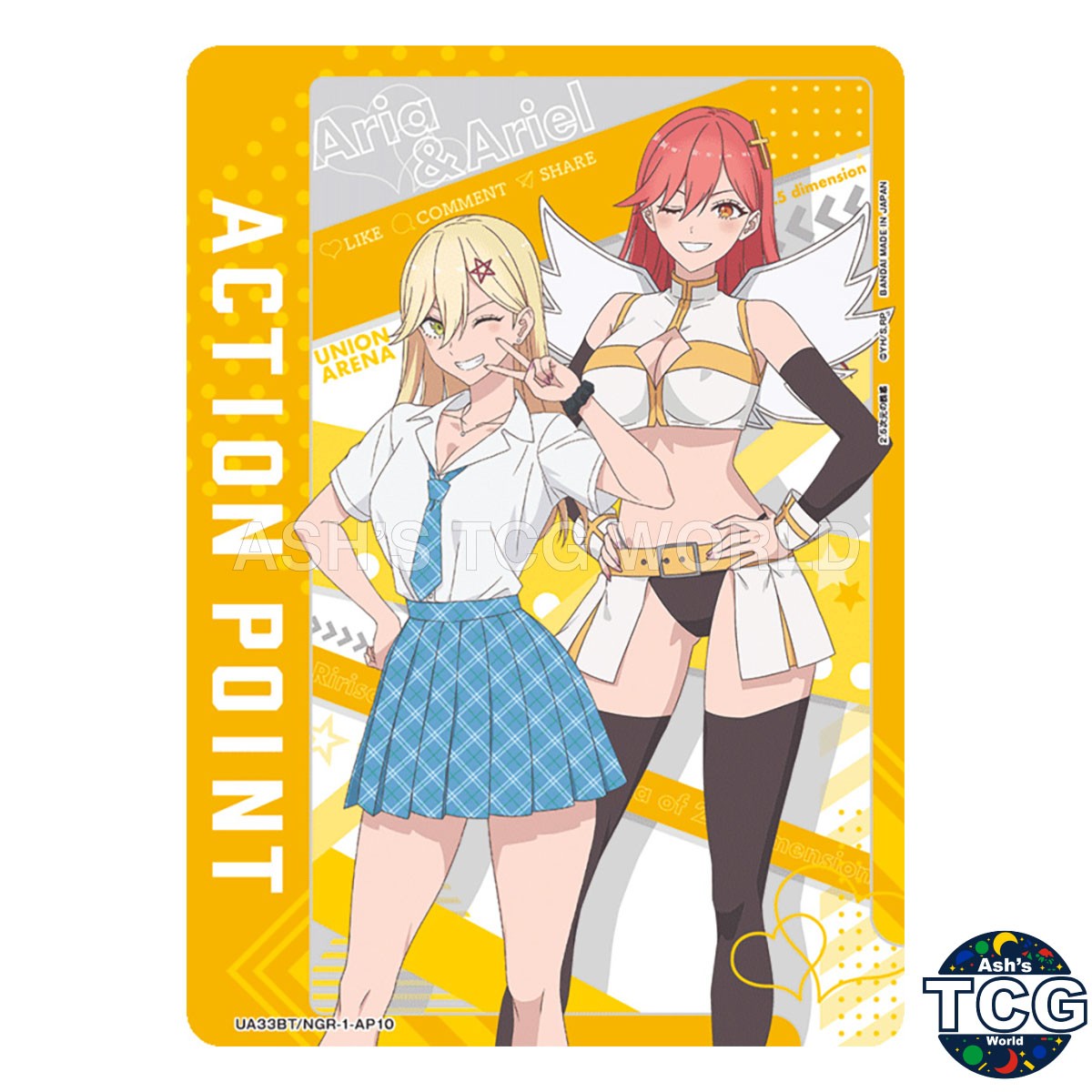 Action Point UA33BT_NGR-1-AP10 2.5 Dimensional Seduction Aria & Ariel Union JPN