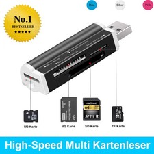 Kartenlesegerät MINI Aluminium Kartenleser M...