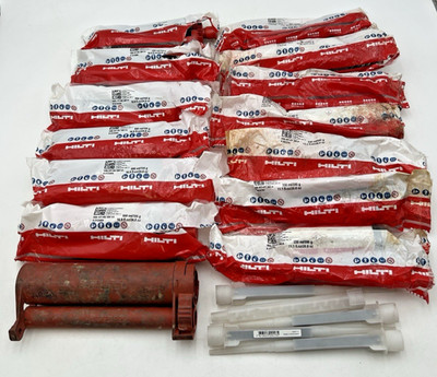 HILTI EPOXY (6) HIT-RE 500 V3 (3) HIT-HY 200-A (4) HIT-HY 200R & HIT-CR5-500 EXP