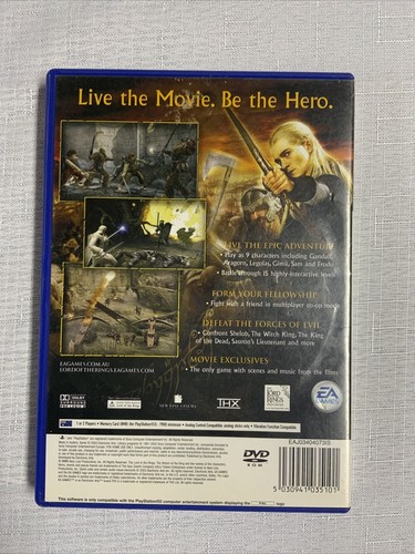The Lord Of The Rings, The Return Of The King Ps2 Game Complete Excellent PAL - Imagen 4 de 4