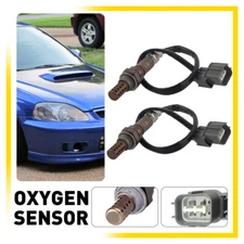 2X Oxygen Sensor O2 for 1999 2000 Honda 1.6L Civic D16Y8 Upstream Downstream USA