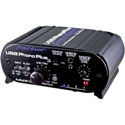 ART USB Phono Plus Phono Preamp with USB